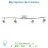 Lucide JEO 2x2L Schiene 4xGU10/50W Geburstet chr/Glass спот 10922/24/12