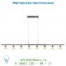 12450/28/11 подвесной светильник Lucide LEDECO Hangel. 8x3W L420 H130cm Chroom