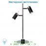 Lucide TOKO Tischl. 2xMini GU10/35W Chroom/Schwarz 12500/22/30 настольная лампа