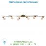 12122/06/03 потолочный светильник Lucide BIRDIES Deckel. 6xE14 L165cm Bronze
