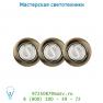 11001/73/03 Lucide Spot Einbau Rund 3xGU10/11W 2700K D8 H6cm Bron спот