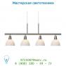 12452/24/12 Lucide MATRIX Hangel. 4xG9/40W Opal glass/Mattes chrome подвесной светильник