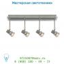 12942/24/12 Lucide GLASFLEX Deckenl. tige 12cm 4xGU10/50W Glass/Matte спот