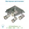 Lucide GLASFLEX Deckenl. 4xGU10/50W Glass/Mattes chrome 12942/14/12 спот