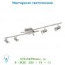 12914/24/67 Lucide QAUDRO Spot 4x GU10/50W Gebursted chrom/Glas спот