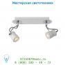 16955/10/31 Lucide SAMBA Spot LED 2xGU10 4.5W incl 3000K 28/7/15cm We спот