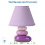 Lucide KARLA Tischl. Ceramic E14 L20 W20 H30cm Purple 14560/81/39 настольная лампа