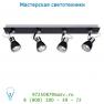 Lucide RALLY Spot 4xGU10/35Wincl. D64/10/12cm Chroom/Schw 17950/24/30 спот
