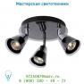 Lucide ZEFF Spot 3xGU10 Ø22 H16cm Helles Glas/Chrome/Schw спот 17940/13/30