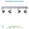 Lucide DELIS Spot LED 4x3W 3000K L65 H14cm Chrome спот 17941/12/11