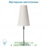 Настольная лампа 17559/81/38 Lucide SMARTY Tischl. E14 H23cm Schirm Kreem/ Chroom