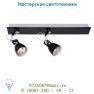 Спот 17950/22/30 Lucide RALLY Spot 2xGU10/35Wincl. D36/10/12cm Chroom/Schw