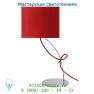 Настольная лампа 17558/81/32 Lucide SWING Tischl. E14 H145cm Schirm 22cm Rot/Chrome