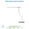 19657/10/36 настольная лампа Lucide WAVE Burol LED 10W L36 H40cm Silber Grau