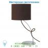Настольная лампа Lucide SWING Tischl. E14 H145cm Schirm 22cm Braun/Chrome 17558/81/43