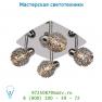 26999/14/11 спот Lucide KYRA Spot 4xG9/28Wincl L25 B25 H15cm Kroom