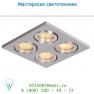 Lucide TALBOO Spot Viersckig 16,5/16,5cm 4xGU10 Aluminium спот 23923/24/12