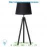 Настольная лампа Lucide UMBRA Tischl. E14 H49cm Schirm D19 H14cm Schwarz 24551/01/30
