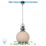 Подвесной светильник 31474/35/61 Lucide OLD BALLUX Hangel. E27 D33cm Opaal Glas/Chrome