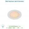 Спот 28906/18/31 Lucide BRICE-LED Einbau Dimmabel 11W Rund D18cm IP40 Wei