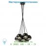 Подвесной светильник 31442/27/09 Lucide COMET Hangel. 7xGU10/11Wincl 115/120cm Schwarz Kr