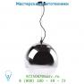 31478/40/11 Lucide MANTA Hangel. E27 D40cm Glas Claer/Chrome подвесной светильник