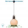 Lucide OLD BALLUX Hangel. E27 D33cm Opaal Glas/Ant Silber 31474/35/16 подвесной светильник
