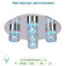 Потолочный светильник Lucide TABU-LED Deckenl. LED+5xG4/20W Ø41 H13cm Chroom 32151/25/11