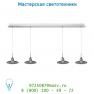 Подвесной светильник Lucide COSMO Hangel. LED 4x5W L120cm 3000K 425LM Chrome 32452/20/11