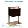 Настольная лампа 31586/81/30 Lucide DYONOS Tischl. E27 L26 W18 H35cm Schwarz/ Mat. chr