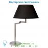 Настольная лампа Lucide WINDSOR Tischl. E27Schirm Schwarz/Silber 41503/01/11
