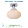 33153/01/11 Lucide LENA Deckenl. IP44 E14 Ø13cm Opaal Glas/Chr потолочный светильник