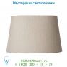 61020/37/38 Lucide Schirm Oval 30/37/236cm Linen Naturel абажур