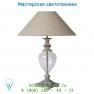 Настольная лампа Lucide PUNJAB Tischl. E27 H65 Schirm 50cm Ant Weiss/Glas 55503/81/21