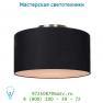 61013/35/30 потолочный светильник Lucide CORAL Schirm E27 D35 H20cm Schwarz