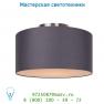 Потолочный светильник Lucide CORAL Schirm E27 D35 H20cm Grau 61013/35/36