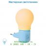 Настенный светильник Lucide Night Light Wandl. H11cm Blau 71257/21/68