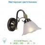 Настенный светильник Lucide ARABBA Wandl. 1x E14/40W Mattes Glass/Schwarz chro 78202/01/09