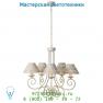 71399/05/21 подвесной светильник Lucide DORINT Krone 5xE14 Ø70cm Antik Weiss