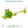 Lucide FROGGY Wandl. 3xE14 71/21/15cm Grun настенный светильник 77272/03/85