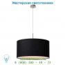 Подвесной светильник Lucide TINTO Hangel. E27 D60 H30cm Schirm Deco Schwarz 61456/60/30