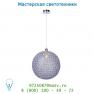 Подвесной светильник Lucide AYLA Hangel. E27 D40cm Blau Acryl/Kroom 71432/40/35