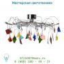 76151/15/11 Lucide GLASFI Deckenl. 15x12V/10W H30 D80cm Chroom потолочный светильник