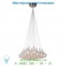 70434/19/67 Lucide TEARS Hangel. 19xG4 Mattes Glas/Mattes Chroom подвесной светильник