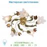 78106/05/05 потолочный светильник Lucide PEONA Deckenl. 5xE14 D70cm Mattes Glass/Mattes Gol