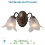 Настенный светильник Lucide LUBERON Wandl. 2xE14 H20 L 35cm Mattes Glas/Rust 78260/02/97