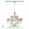 Подвесной светильник Lucide DORINT Krone 9xE14 Ø95cm Ant Weiss 71399/09/21