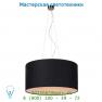 Подвесной светильник 61452/60/30 Lucide CORAL Hangel. Baumwolle E27 D60/H30 Schwarz