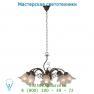 Подвесной светильник 78360/08/97 Lucide LUBERON Krone 8xE14 D65cm Mattes Glas/Rust