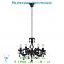 Lucide ARABESQUE Krone 5xE14/40W Schwarz подвесной светильник 78351/05/30